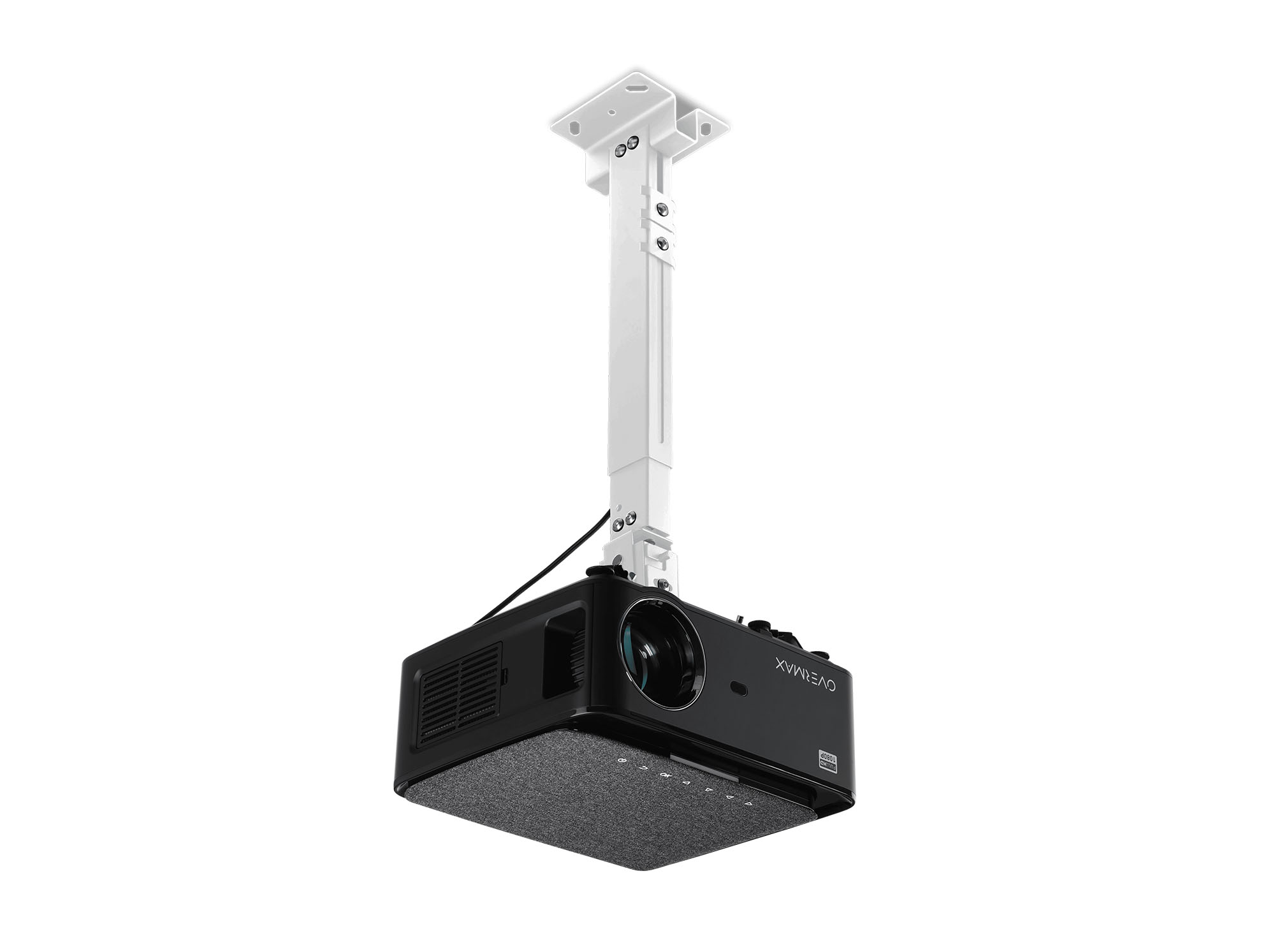 Uchwyt do projektora Overmax Ceiling Mount Biały