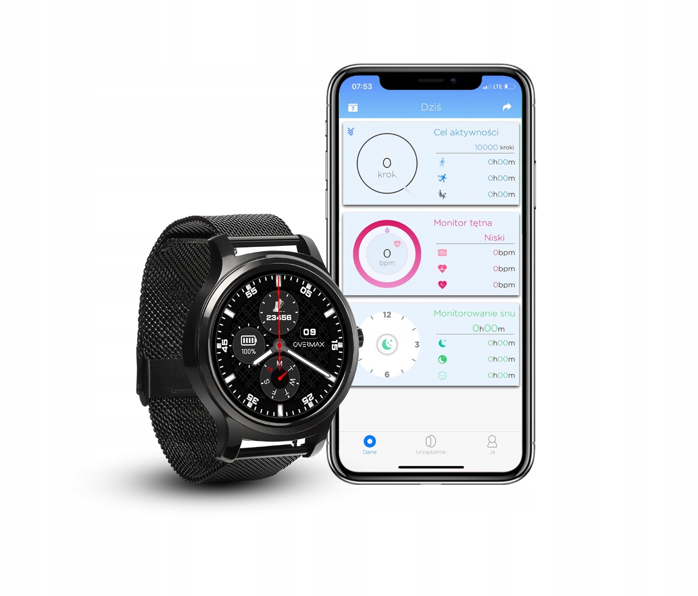 Smartwatch Overmax Touch 2.6 Black