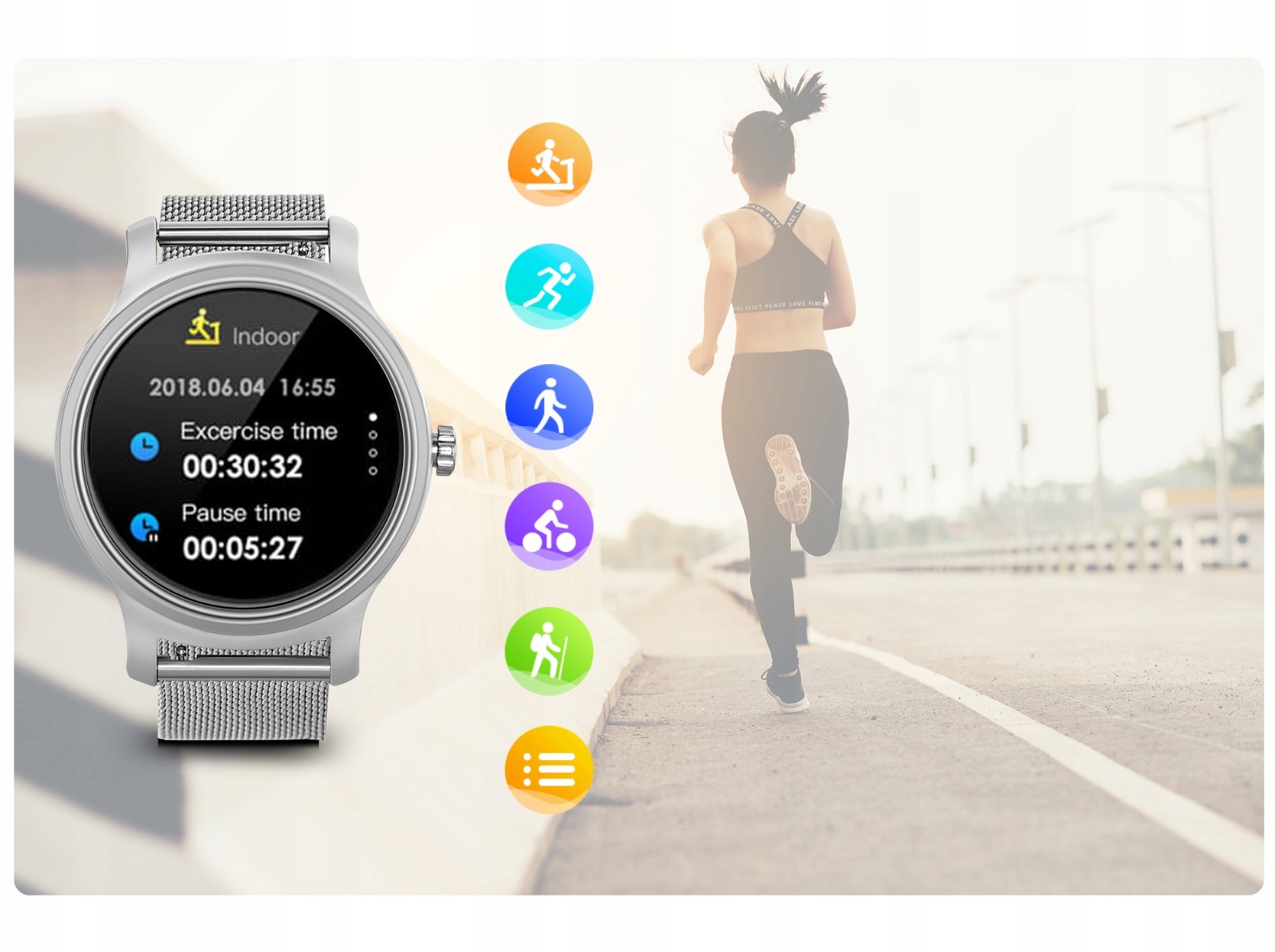 Smartwatch Overmax Touch 2.6 Black