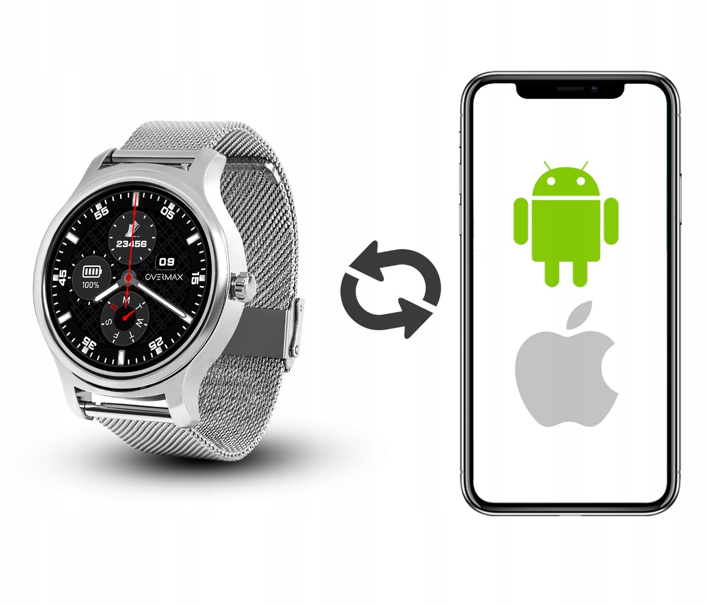 Smartwatch Overmax Touch 2.6 Black