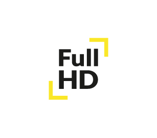 High resolution Full HD recording